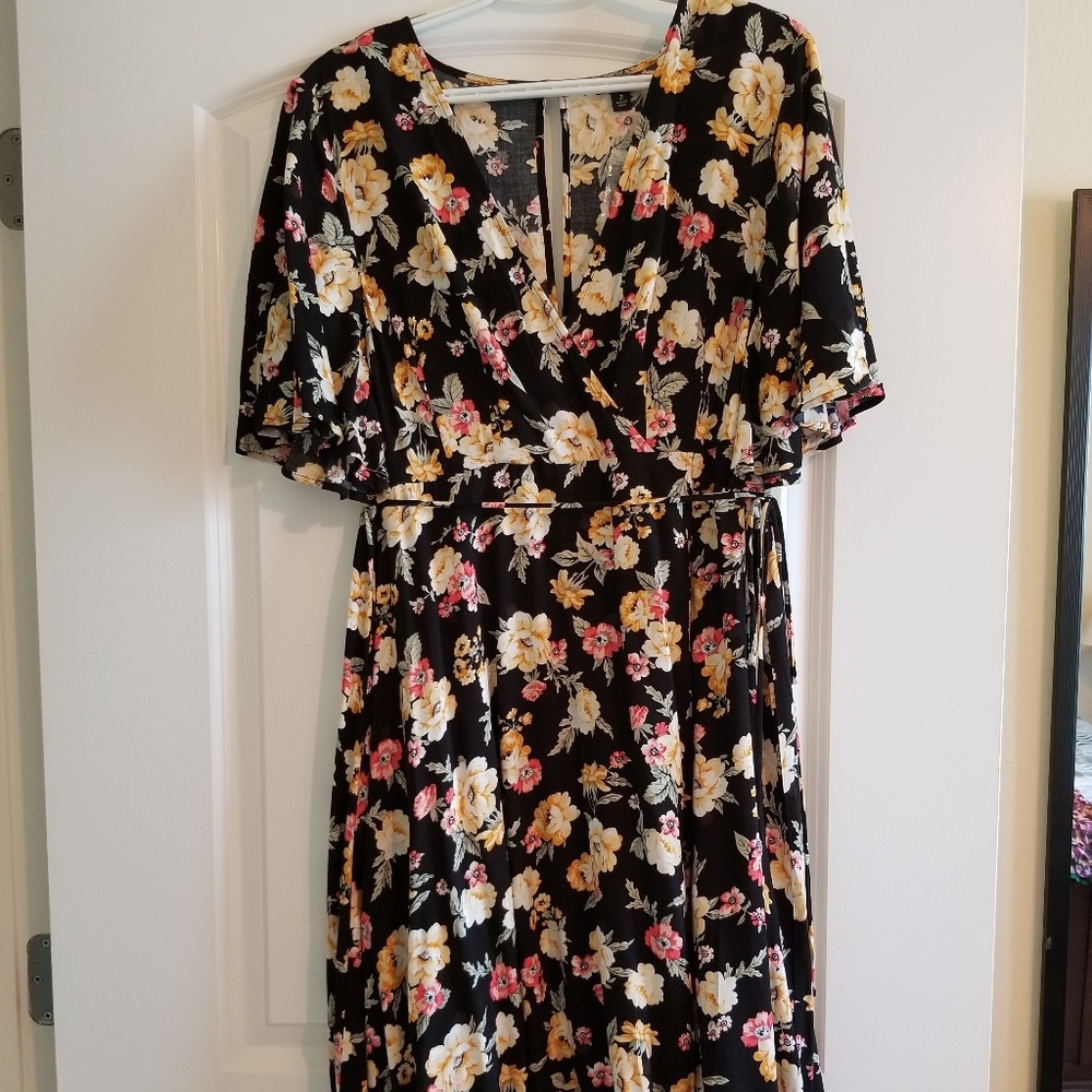Torrid Floral Print Dress